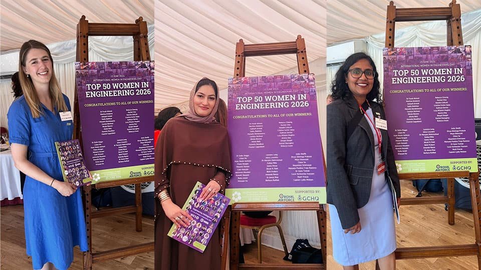 Três acadêmicas de Loughborough nomeadas no WES Top 50 Women in Engineering 2026 | Notícias e eventos